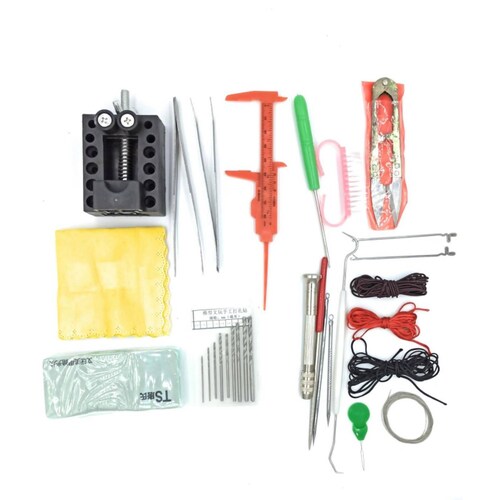 Kit de accesorios y herramientas para manualidades con Estuche 
