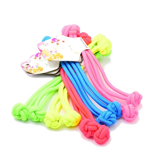 Kit de 5 ligas para el cabello en diferentes colores 