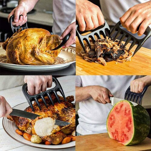 Garras para cortar deshebrar carne de cerdo, pavo 