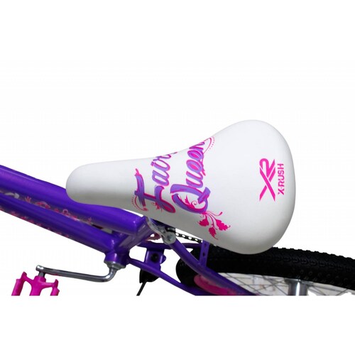 Bicicleta R20 Infantil Resistente Xrush Para Niñas Violeta g