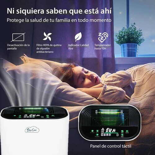 Purificador De Aire Ionizador Para Casa y Oficina Hasta 250m2 