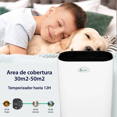 Purificador De Aire Ionizador Para Casa y Oficina Hasta 250m2 