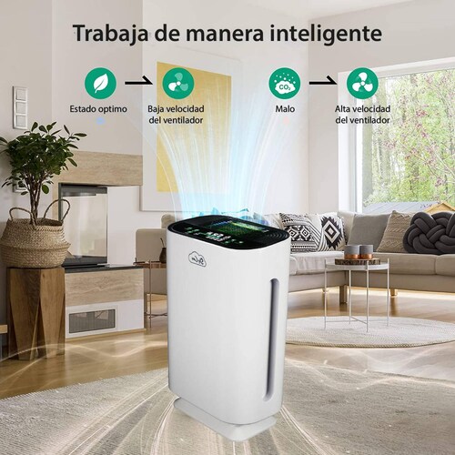 Purificador De Aire Ionizador Para Casa y Oficina Hasta 250m2 