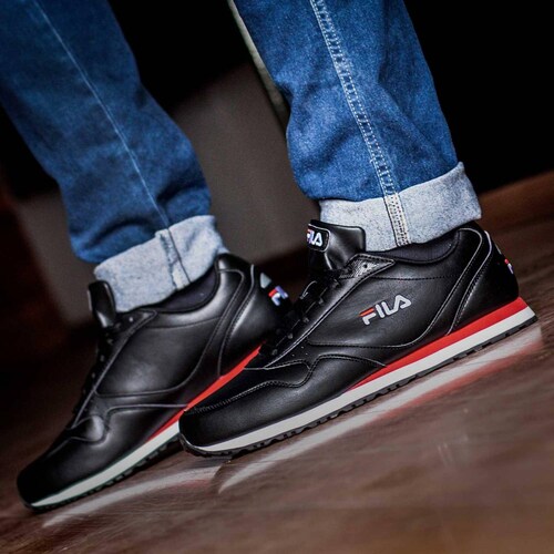 Tenis Fila Memento - 1RM02107014 - Negro - Hombre 
