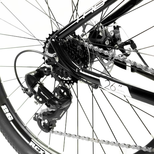 Bicicleta Rodada 26 Montaña TX 6.1 Negro Turbo 