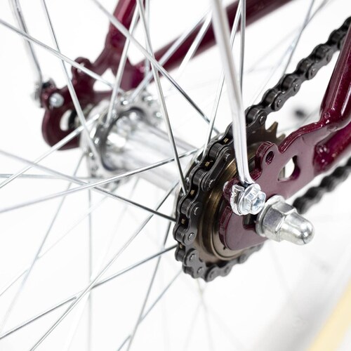 Bicicleta Urbana Vintage Retro R24 Zinnia Con Canastilla Turbo 
