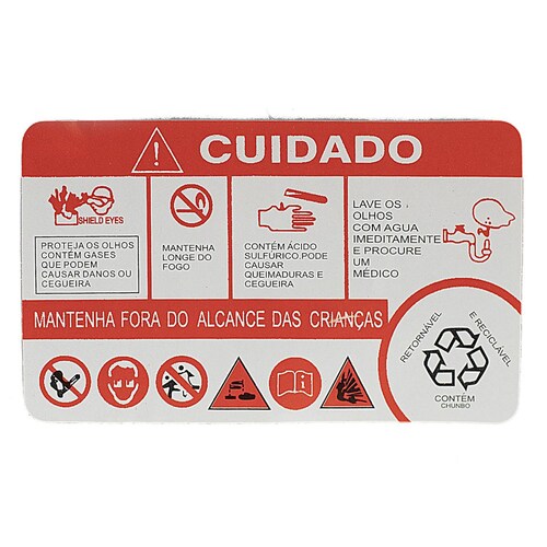 Bateria para Moto Motocicleta 12N5.5-3B Kinlley 