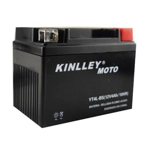 Bateria para Moto Motocicleta YT4L-BS con Activador Kinlley 