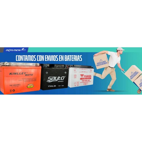 Bateria para Moto Motocicleta YT4L-BS con Activador Kinlley 