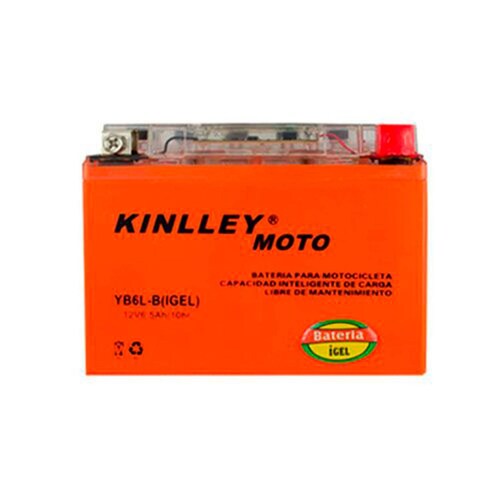 Bateria de Gel para Moto Motocicleta YB6L-B I-gel Kinlley 