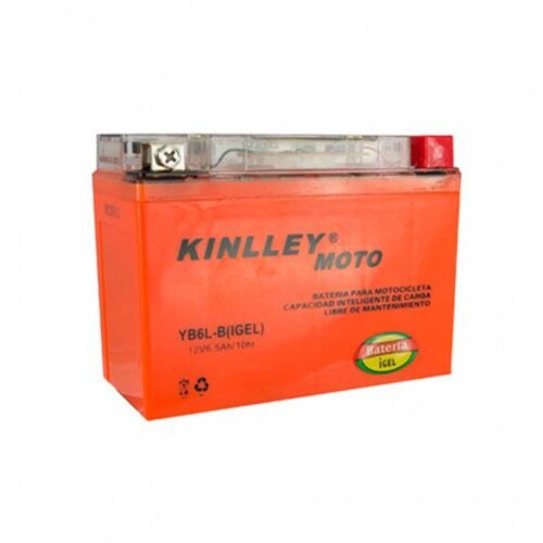 Bateria de Gel para Moto Motocicleta YB6L-B I-gel Kinlley 