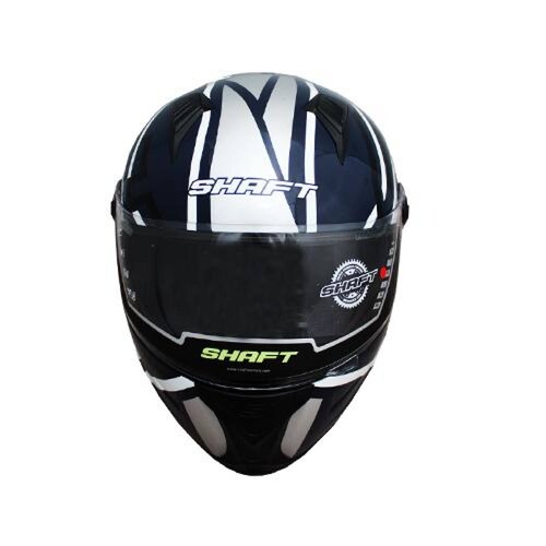 Casco para Moto Protect White Negro Blanco Talla L Certificado Shaft 