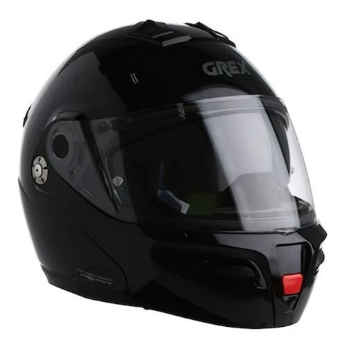 Casco para Moto G9.1 Evolve Kinetic N-Com 25 Grafito Grex Talla M Nolan 