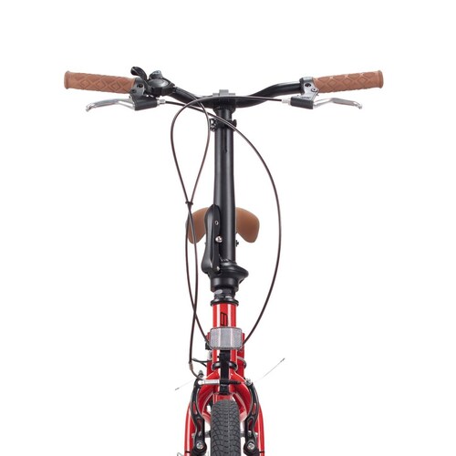 Bicicleta Plegable Rodada 20 Origami 1.1 Color Rojo Turbo 