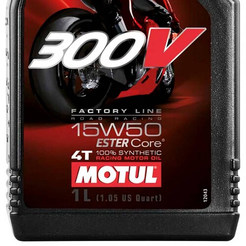 Aceite Motul de Motor para Moto 4 Tiempos 300V 15w50 Off Road Sintetico 