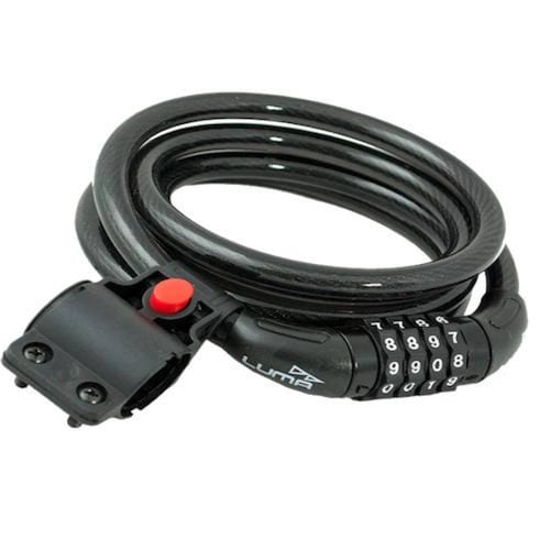 Candado Luma Match Spiral De Combinacion C/soporte Enduro 