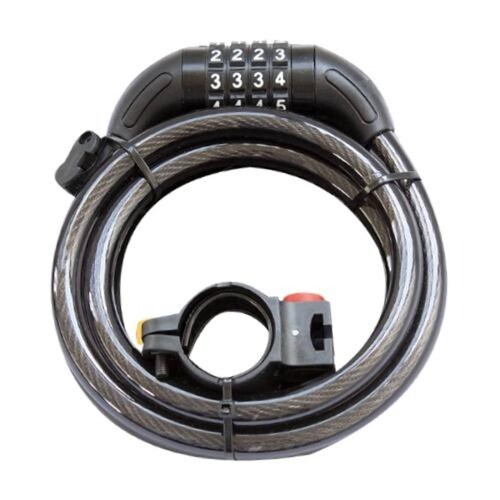 Candado Luma Match Spiral De Combinacion C/soporte Enduro 