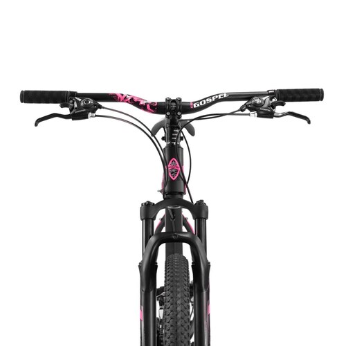 Bicicleta Montaña R29 24 Vel Mujer Suspensión Violeta Gospel 