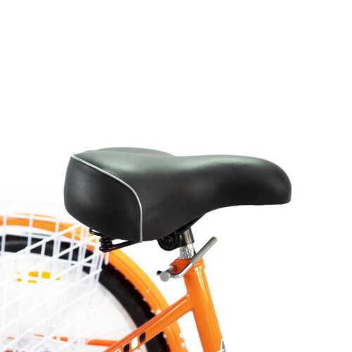 Tricicleta R24 1 Velocidad Canasta Trasera Naranja 