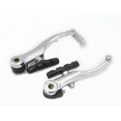 Frenos Bicicleta V-brake negro aluminio palanca/cable Shine 