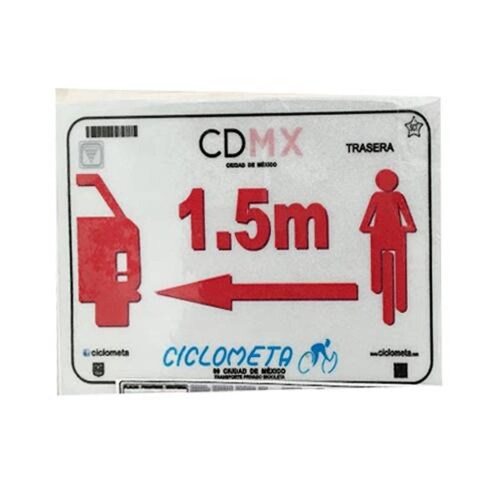 Placa impresa reflejante 7x9.5 diseños varios 