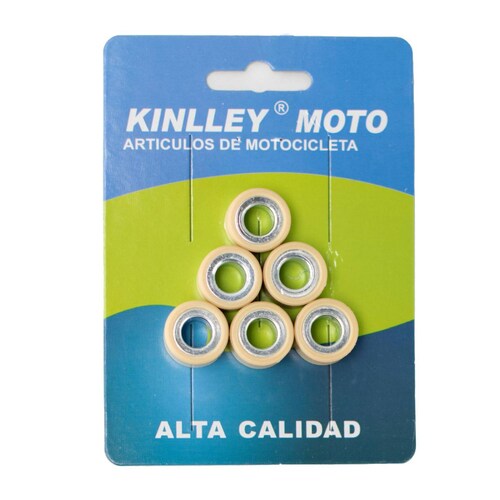 Rodillos centrifugo para moto DS125 WS150 GTS 175 Kinlley 