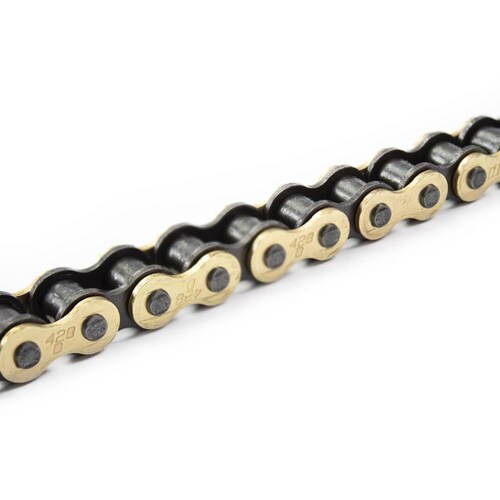 Cadena 428D x 136 G&B DID (Dorada c/ negro) 