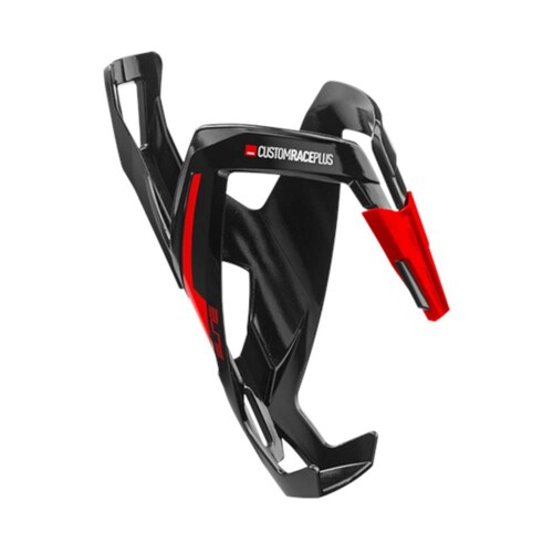 Soporte porta anfora bicicleta race plus negro rojo Elite 