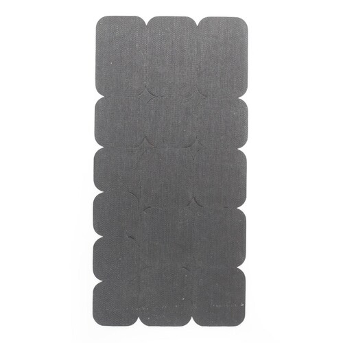Tira de 16 Parches 3x6mm para Camara Bicicleta Precortados 