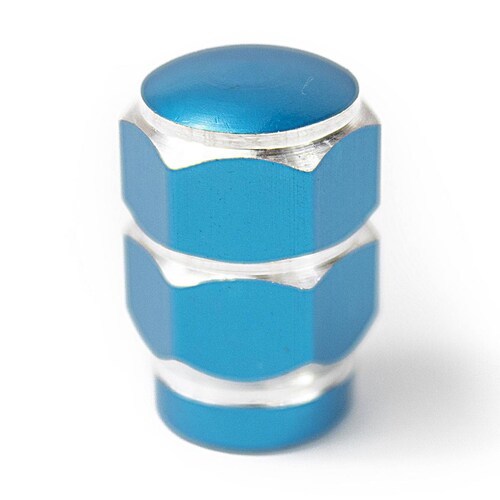 Tapon de Valvula para Bicicleta Tipo Hexagonal en Colores 