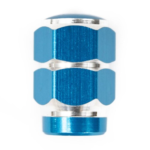 Tapon de Valvula para Bicicleta Tipo Hexagonal en Colores 