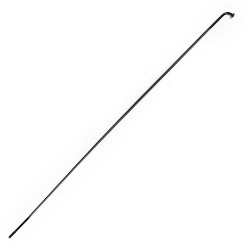 Rayos 14gx235mm Con Niple Flat Negros Para 26 Aero 