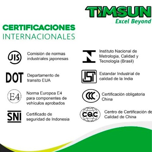 Llanta 4.60-18 para moto tube type TS-801 Timsun 
