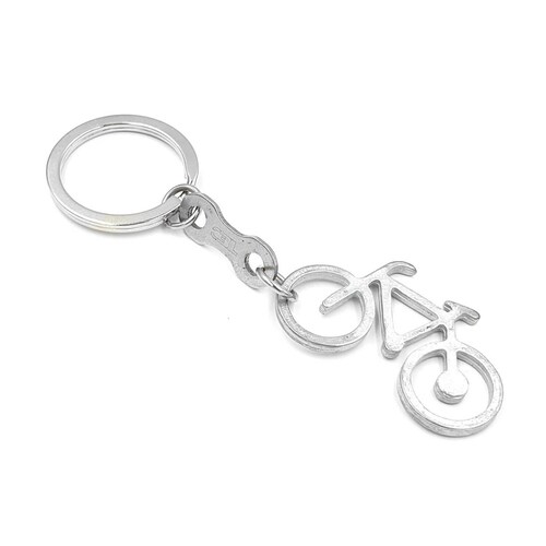Llavero de bicicleta Plateado delgado VCstick 