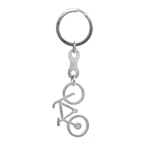 Llavero de bicicleta Plateado delgado VCstick 