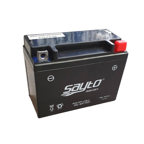 Bateria Para Moto YB6L-B de gel ACSA83 Sayto 