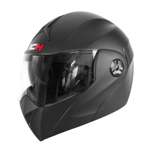 Casco Abatible ICH ICH3110 Solido Negro Mate Talla L 