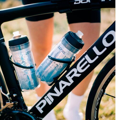 Porta anfora para bicicleta gris Pulse L2 Zefal 