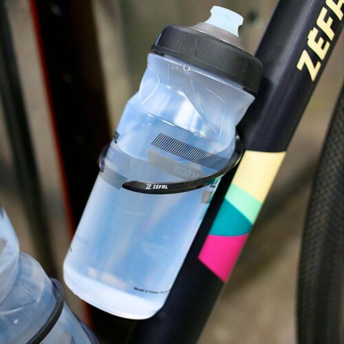 Porta anfora para bicicleta gris Pulse L2 Zefal 