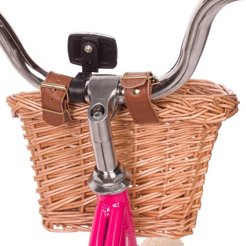 Bicicleta R16 para niña infantil fucsia Cotton Candy Turbo 