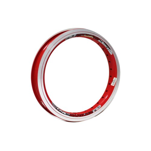 Rin para bicicleta R12 x28H aluminio rojo ZLA-022 Mariluz 