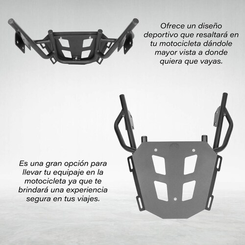 Parrilla para moto DM 200 Italika Mach 