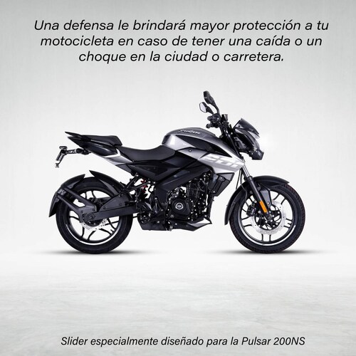Slider Protector para moto Pulsar 200 NS Mach 