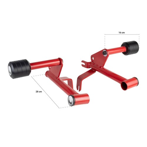 Slider Protector para moto Vortex 200 Italika Mach 