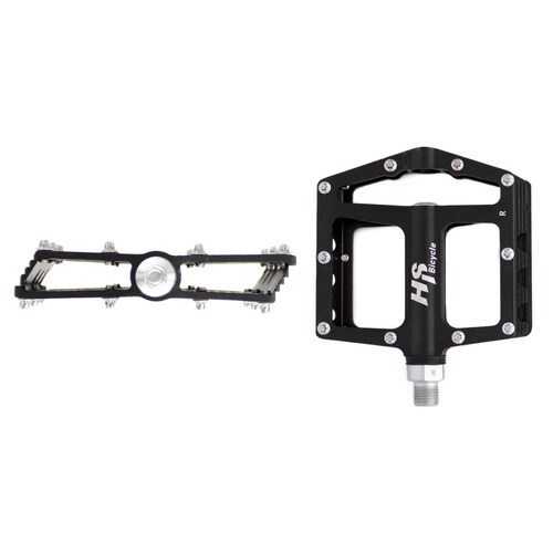 Pedales para bicicleta BMX 1/2 aluminio negro ALNC-549 HS 