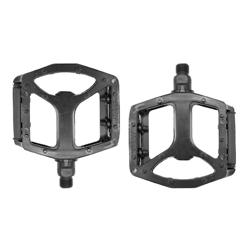 Pedales para bicicleta MTB 9/16 aluminio negro WP916 Mariluz 