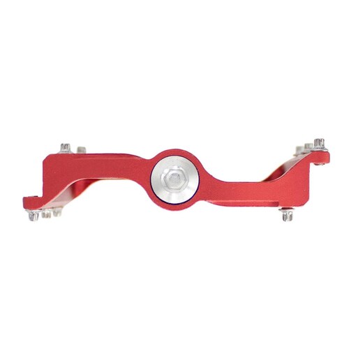 Pedales para bicicleta BMX 1/2 aluminio rojo ALNC-830B HS 