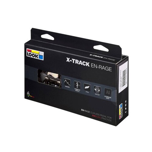 Pedales bicicleta MTB Contacto + Placas Trail Enduro Look 