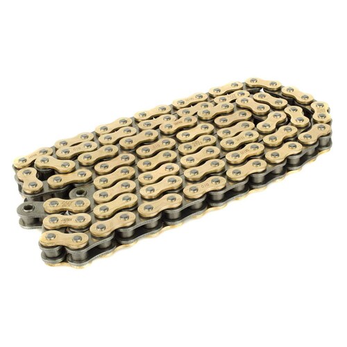 Cadena para moto 520ATV X 104 L Dorada Especial Oil ring DID 