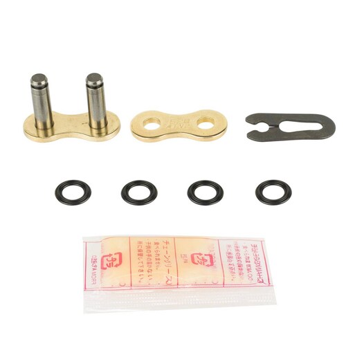 Cadena para moto 520ATV X 104 L Dorada Especial Oil ring DID 